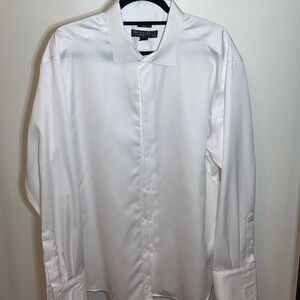 Pronto Uomo Classic White Dress Shirt